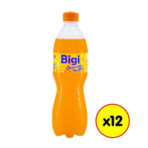 Bigi Orange Soft Drink - 350ml x12